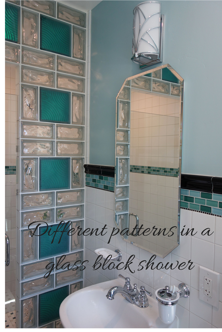 Adding Color With Shower Wall Panels And Glass Blocks
