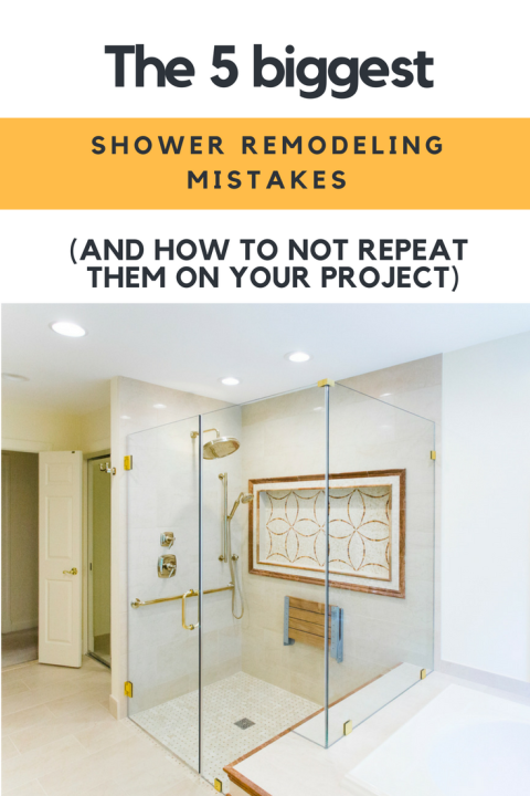 The 5 Biggest Shower Remodeling Mistakes (and How You Can Fix Them) | Innovate Building Solutions #Shower #Remodeling #BathRemodeling