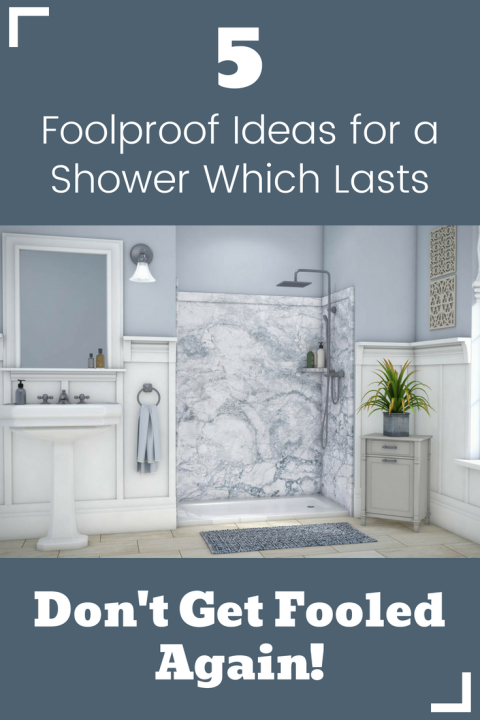 5 Foolproof ideas for a shower which lasts - don't be fooled again | Innovate Building Solutions | #ShowerRemodel #BathroomRenovations #ShowerPanels