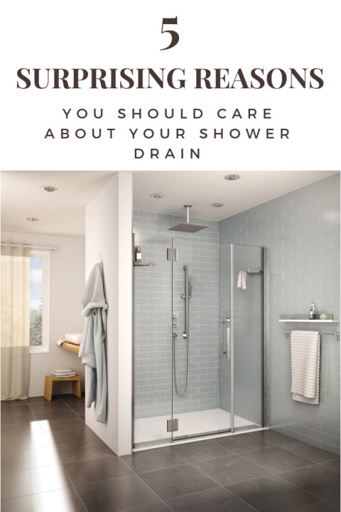 5 Surprising Reasons You Should Care about your Shower Drain | Innovate Building Solutions | #ShowerBase #ShowerDrain #BathroomRemodel