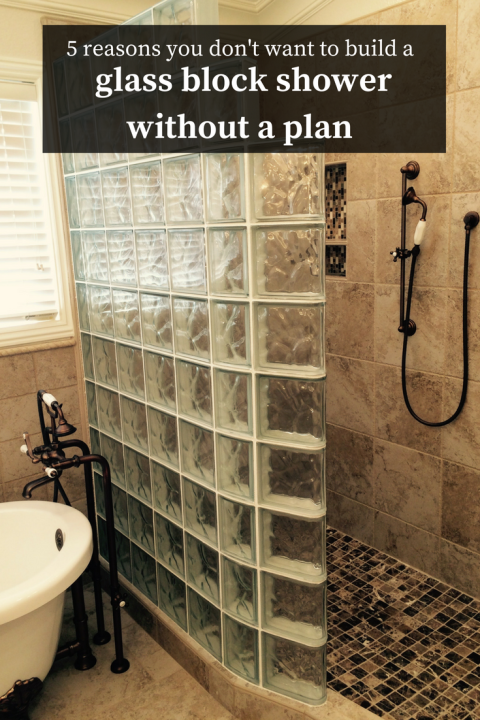 5 reasons you don't want to build a glass block shower wall without a plan | Innovate Building Solutions