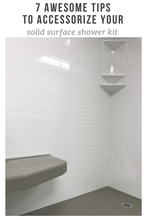 7 awesome tips to accessorize your solid surface shower kit | Innovate Building Solutions