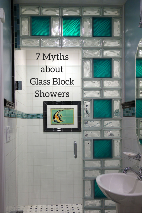 7 Myths about Glass block showers