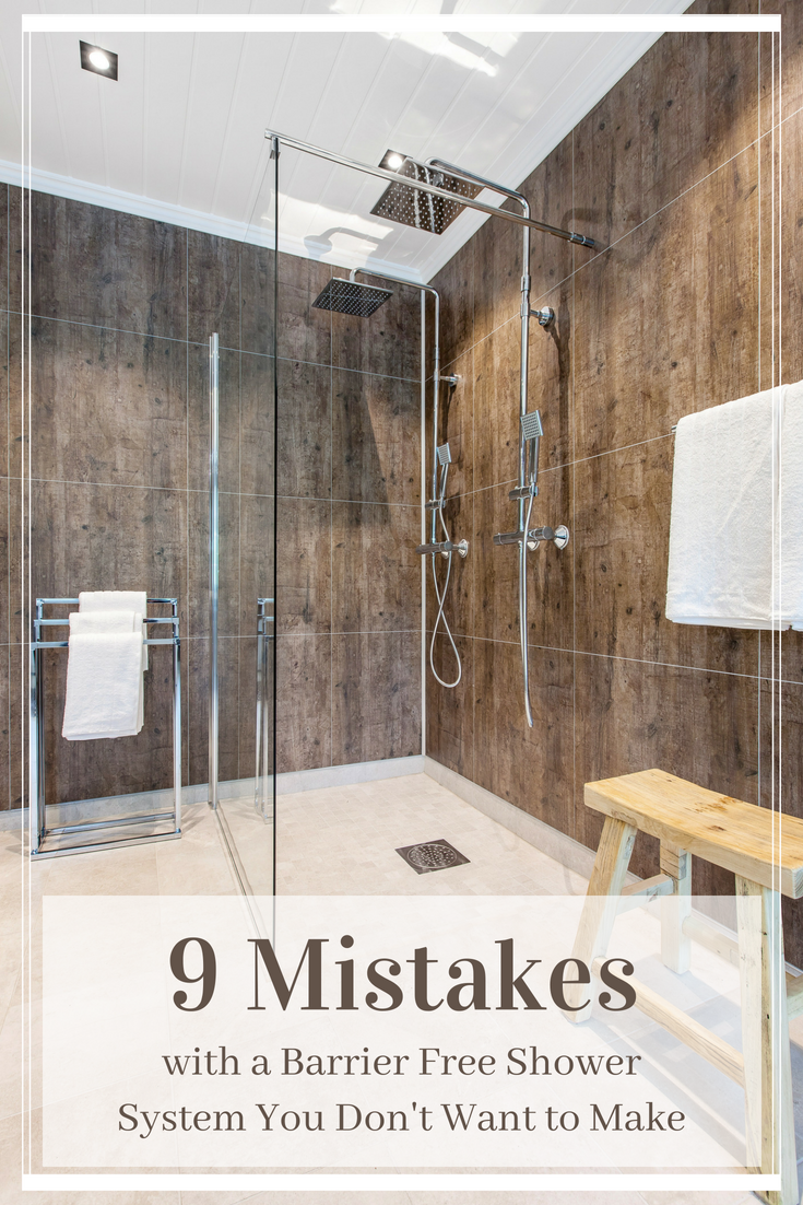 9 Barrier Free Walk In Shower System Mistakes And How To Prevent