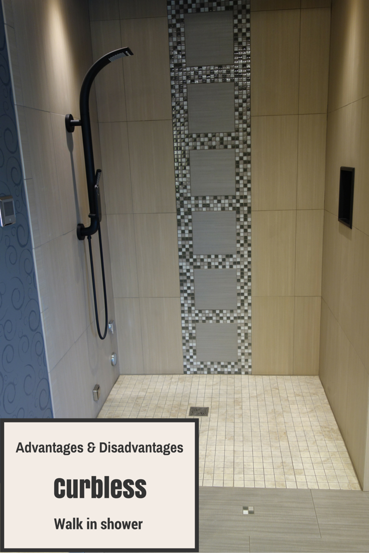 Advantages and Disadvantages of a Curbless Walk in Shower