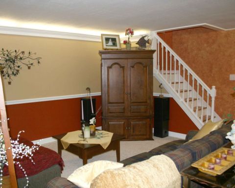 Basement Remodeling Family and TV Room