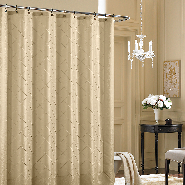 A Shower Curtain Over Door, Handicap Shower Curtain