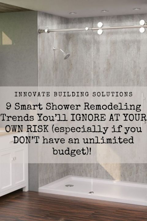 Blog Image - Open image - 9 smart shower remodeling | Innovate Building Solutions #Shower #Remodel #BathroomRemodel