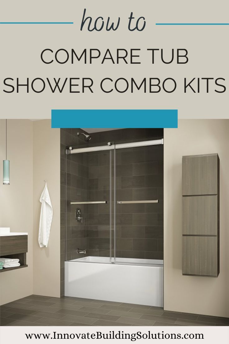 How to Compare Tub Shower Combo Kits