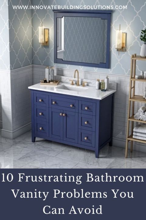 Blog Post - Opening image 10 Frustrating Bathroom Vanity Problems to Avoid | Innovate Building Solutions #BathroomVanity #VanityMirror #VanityCabinet