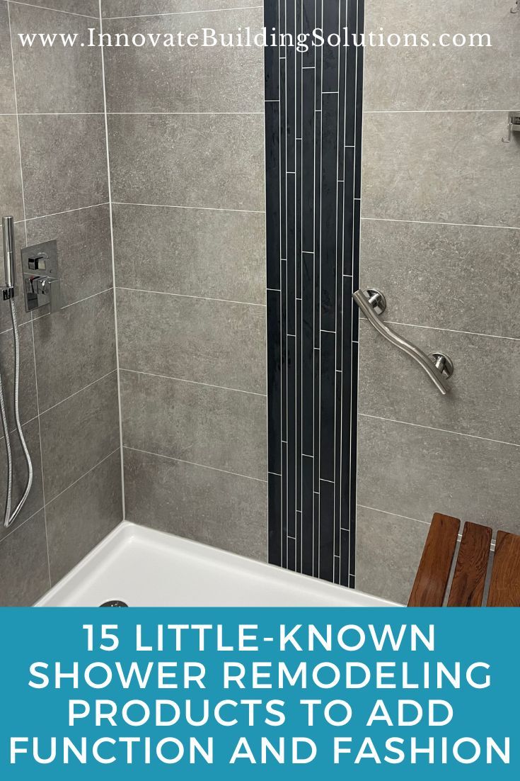 Blog Post - Opening image 15 little known shower remodeling products laminate wall panels | Innovate Building Solutions #BathroomRemodel #ShowerRemodel #BathroomRemodelingProducts