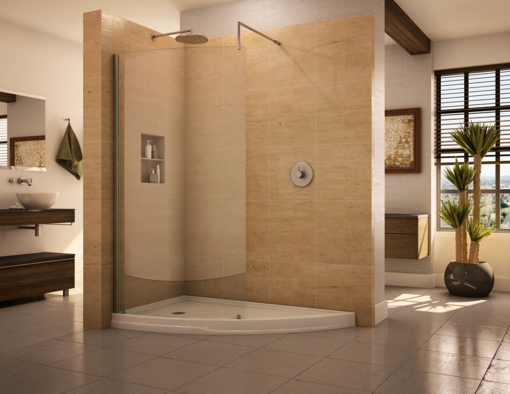 Shower Bases in Showers 