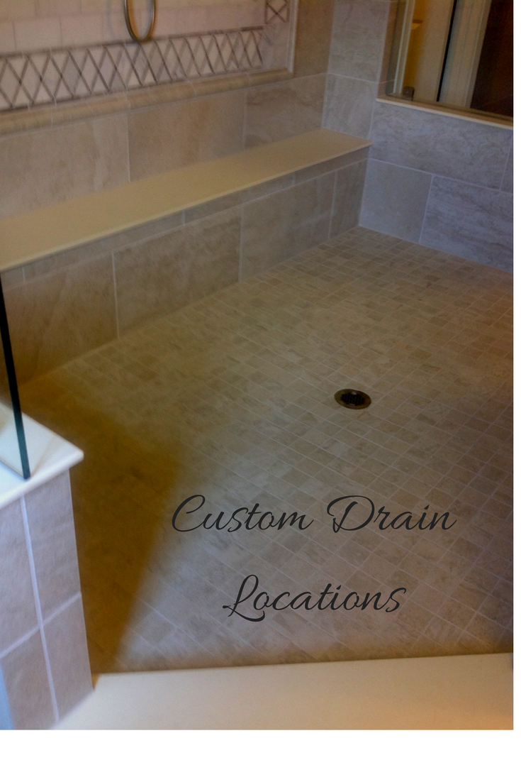 3 Shower Base Options When You Don T, Install Tile Shower Floor Drain
