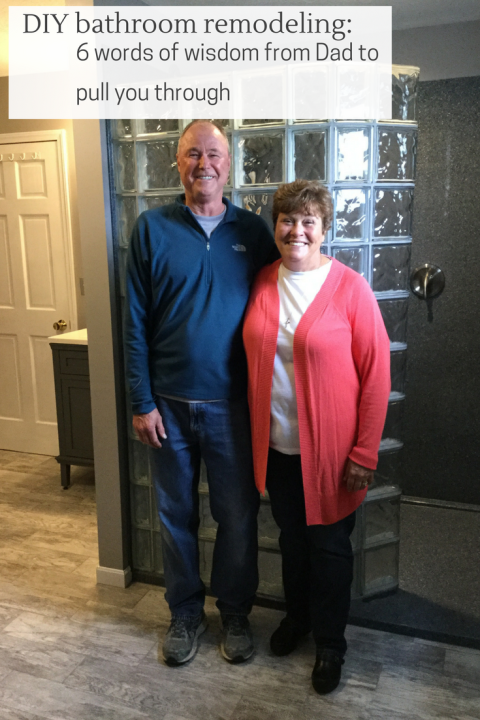 DIY bathroom remodeling 6 words of wisdom from Dad to pull you through | Innovate Building Solutions