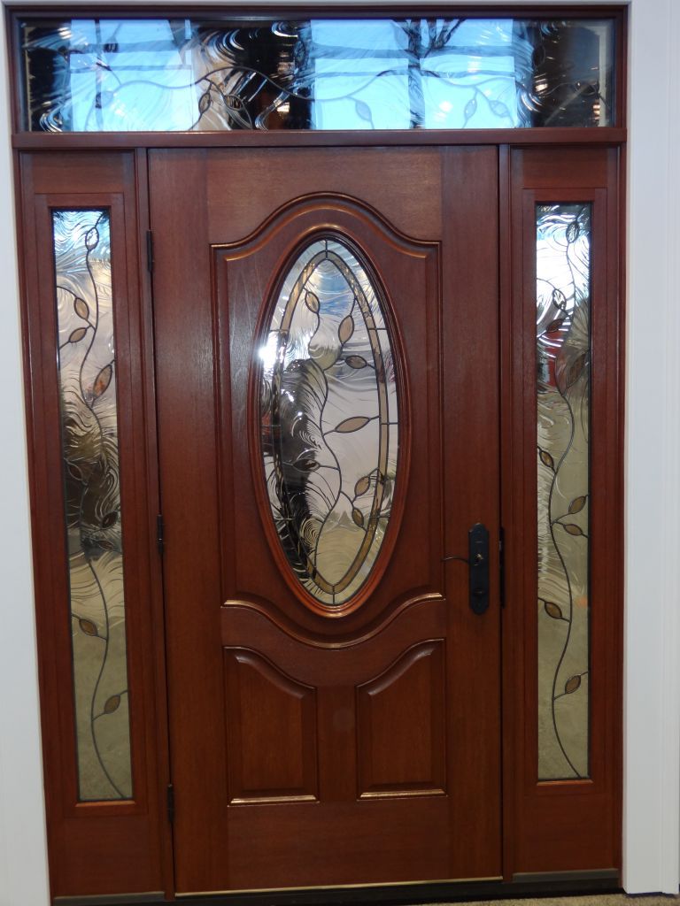 Decorative Front Door Glass Exterior Interior Doors Beveled