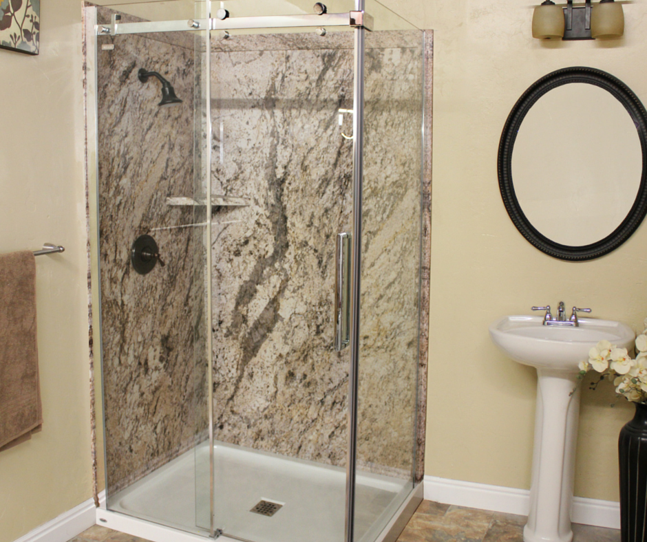 stone shower surrounds