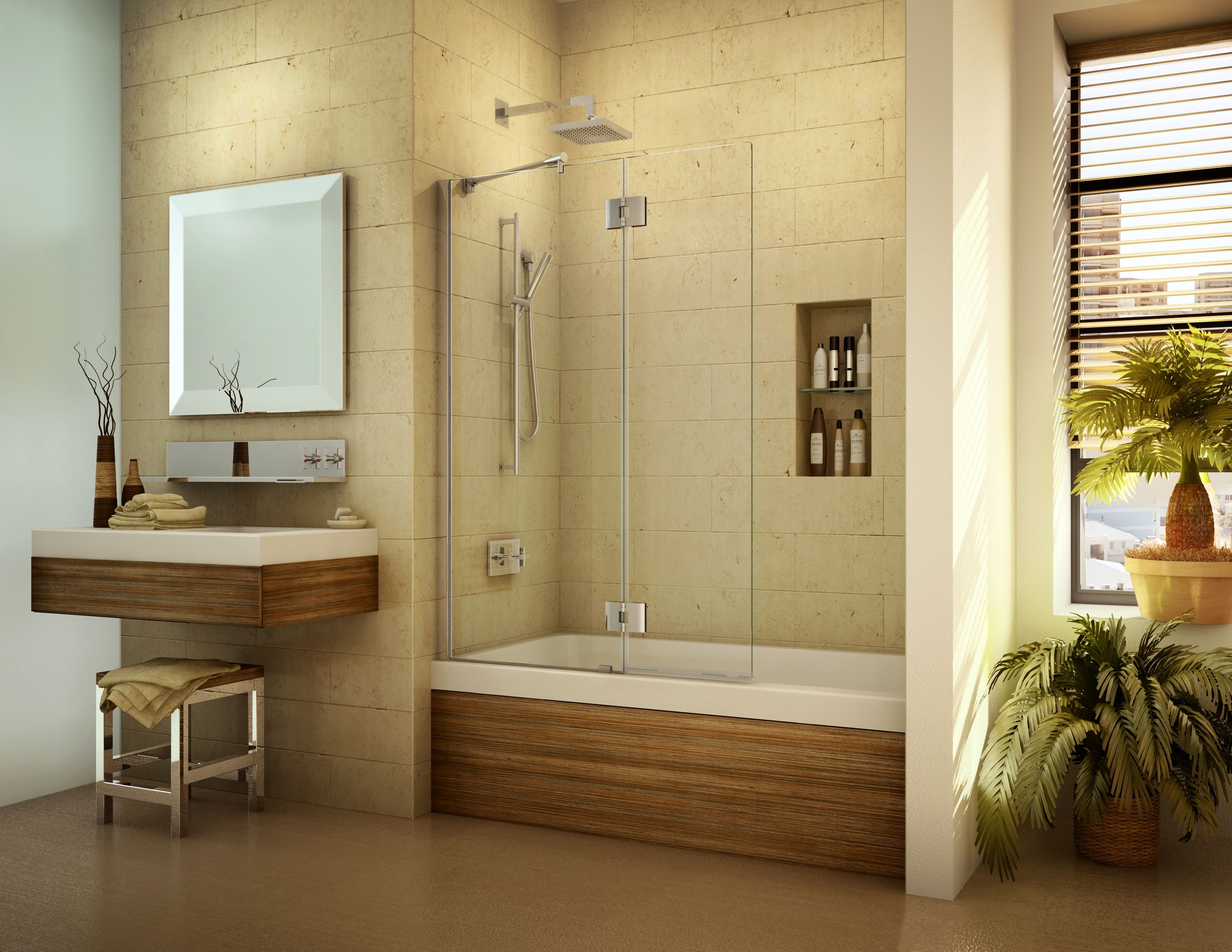 How to Compare a Bath Tub Shower Door, Bath Screen or Shower Curtain