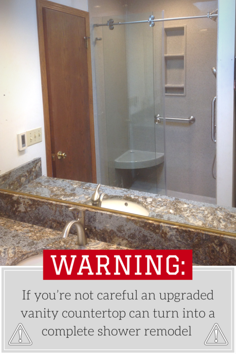 How a shower remodel can have fashion function safety | Innovate Building Solutions| #ShowerRemodel #ShowerBase #ClevelandRemodel