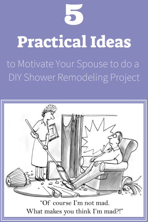 Ideas to Motivate Your Spouse to do a DIY Shower Remodeling Project | Innovate Building Solutions | #ShowerRemodel #ShowerProject #ShowerPanels