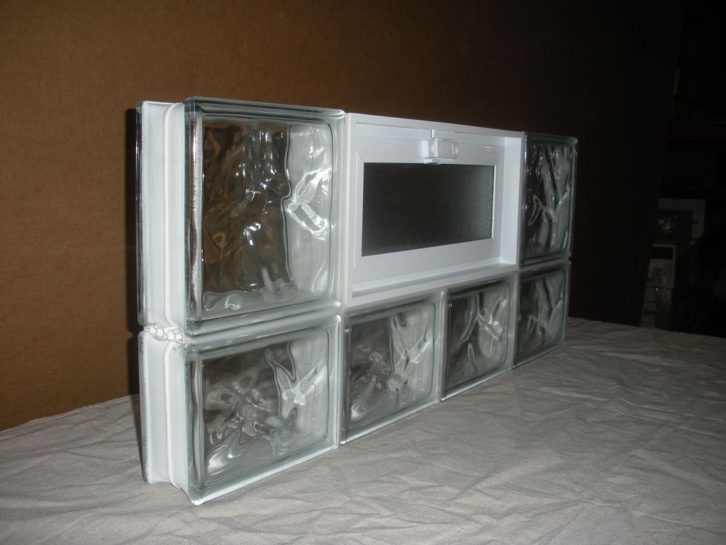 Innovate Protect All Glass Block Window