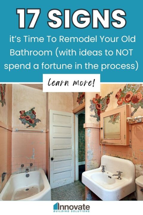 Opening - 17 Signs its Time To Remodel Your Old Bathroom | innovate building solutions | Bathroom remodeling ideas | old bathroom design | Bathroom design ideas