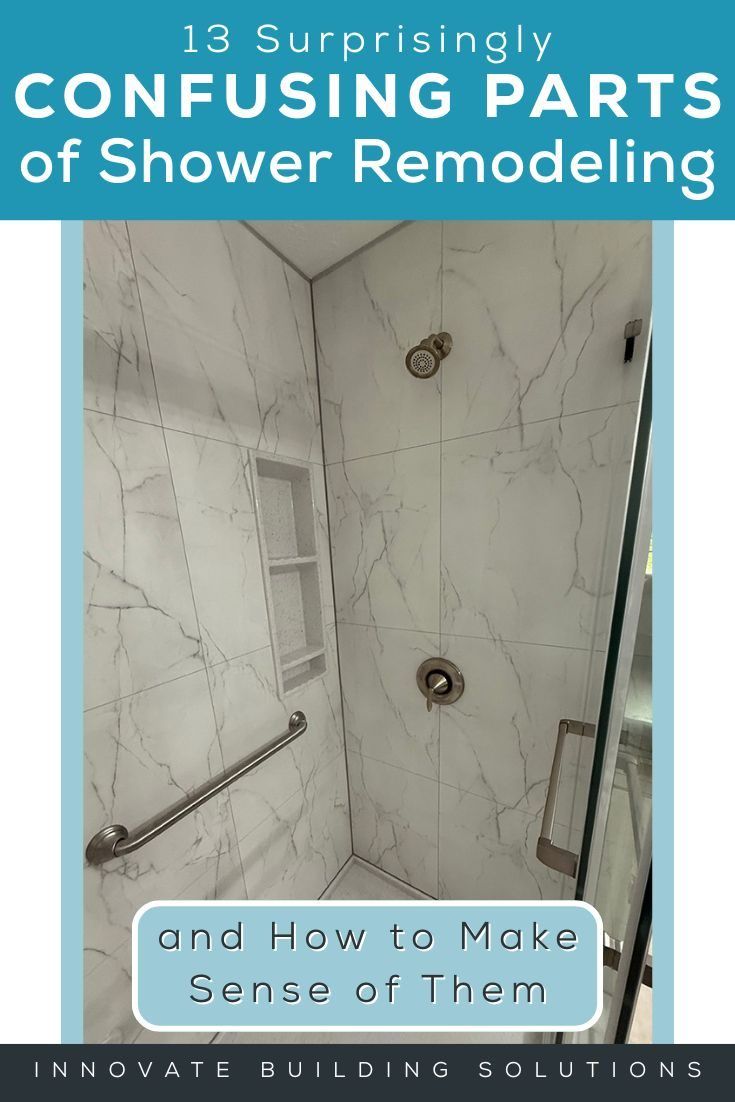 Opening Image - 13 Confusing Parts of Shower Remodeling - and How to Make Sense of Them - Innovate Building Solutions, Custom Shower Designs, Shower Remodeling Projects, Luxury Walk In Showers, Bathroom Renovation Projects