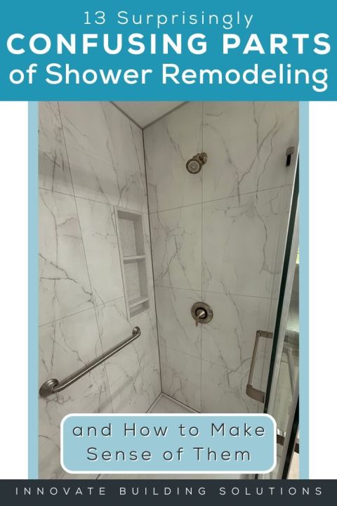 Opening Image - 13 Confusing Parts of Shower Remodeling - and How to Make Sense of Them - Innovate Building Solutions, Custom Shower Designs, Shower Remodeling Projects, Luxury Walk In Showers, Bathroom Renovation Projects