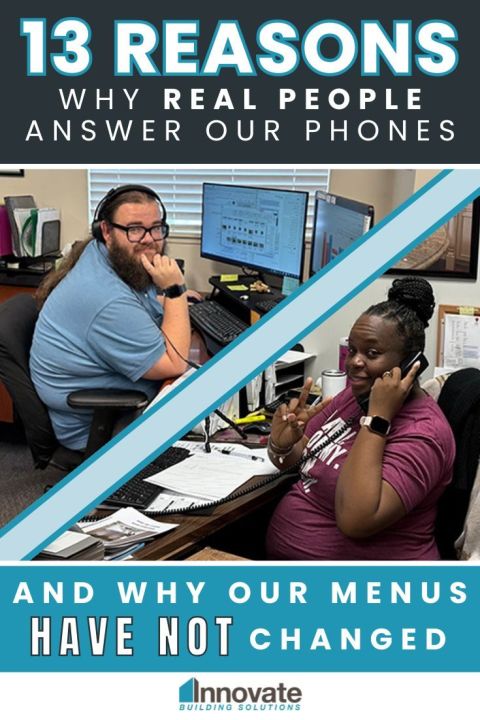 Opening Image - 13 Reasons Why Real People Answer our Phones - and Our Menus HAVE NOT Changed - Innovate Building Solutions, Bathroom Shower Renovations, Shower Remodeling Projects, Home Improvement Projects, Custom Walk In Showers