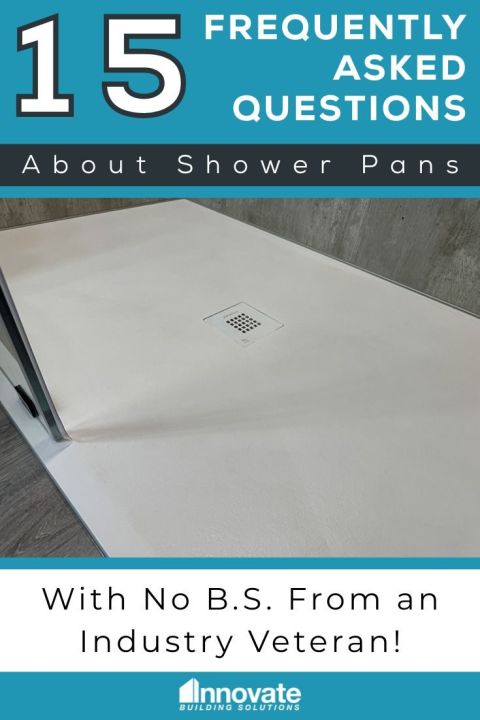 Opening Image - 15 Frequently Asked Questions about Shower Pans (with No BS Input from an Industry Vet) - Innovate Building Solutions, Custom Shower Renovations, Shower Pan Options, Beautiful Bathroom Showers, Modern Bathroom Needs