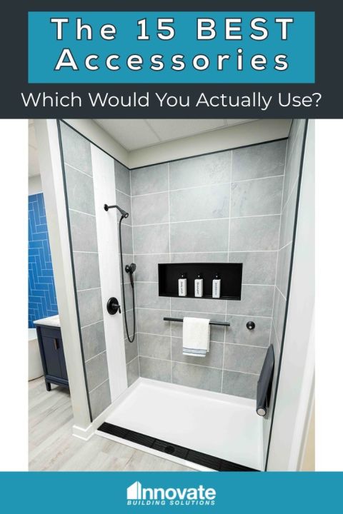 Opening Image - The 15 Best Shower Accessories - Which Would You Actually Use - Innovate Building Solutions, Walk In Shower Design, Custom Bathroom Concepts, Modern Bathroom Showers, Shower Accessory Options