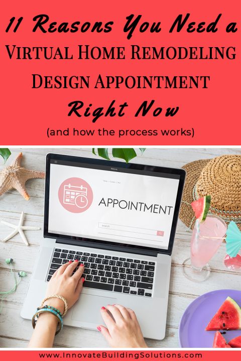 Opening - Virtual Design Appointments | Innovate Building Solutions | #VirtualAppointments #DesignAppointments #HomeRemodeling #BathroomRemodel