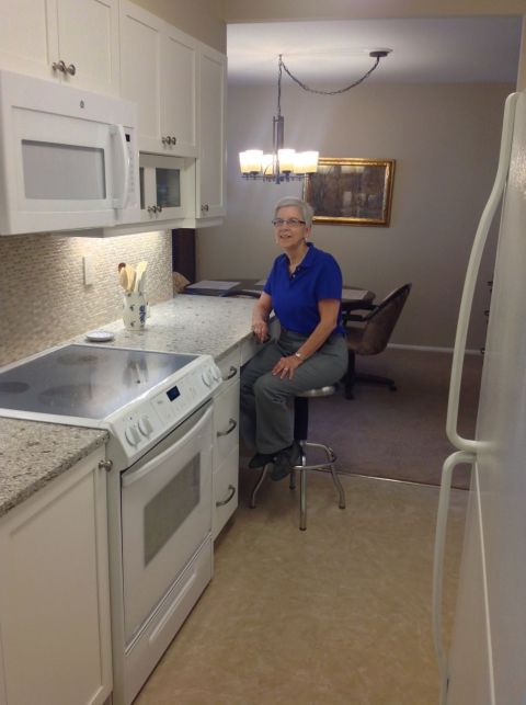 Lakewood Ohio high rise kitchen remodeling