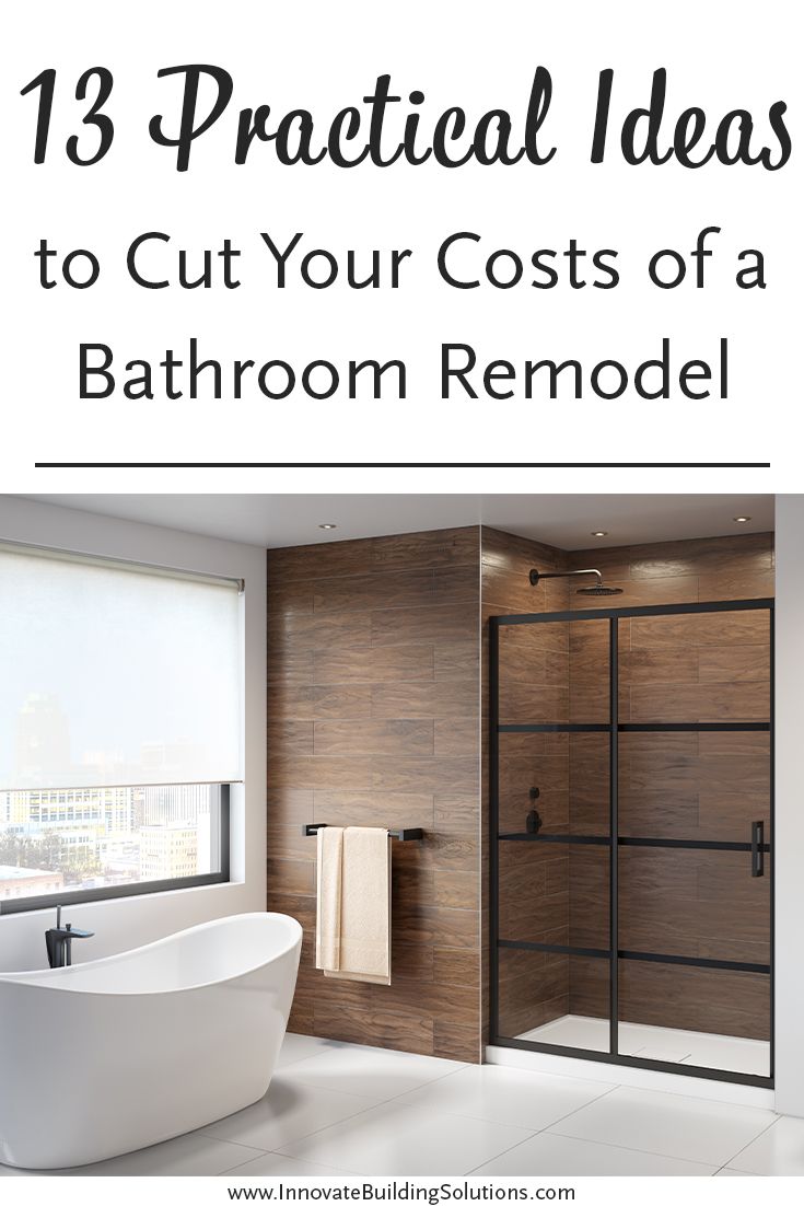 How To Save Money On A Bathroom Remodel, Cost To Remodel Small Bathroom With Shower