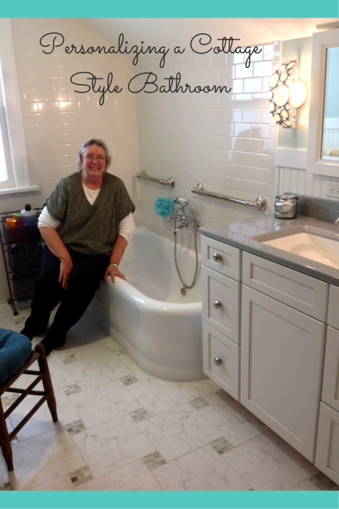 Cottage style bathroom remodel in cleveland ohio