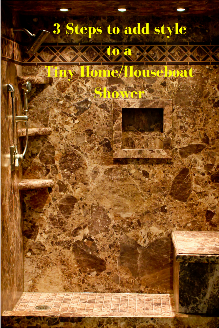 3 Steps for a Tiny Home Houseboat Shower