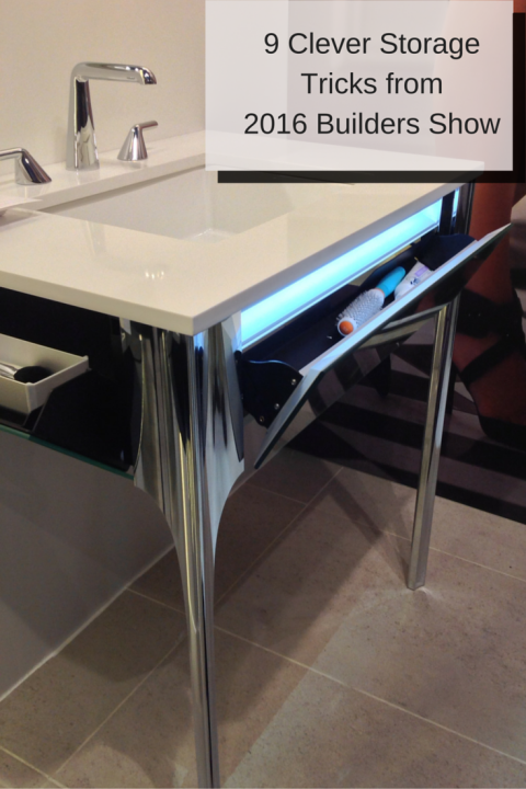 9 Clever storage tricks from the 2016 International Builders and Kitchen and Bath Industry show