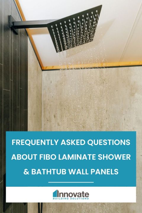 Pinterest - Opening - Frequently Asked Questions about Fibo Laminate Shower & Bathtub Wall Panels | Innovate Building Solutions | bathroom remodel | Cleveland, Ohio Remodel | Shower Design Ideas