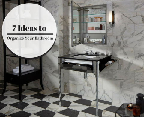 7 Product Ideas to Organize Your Bathroom