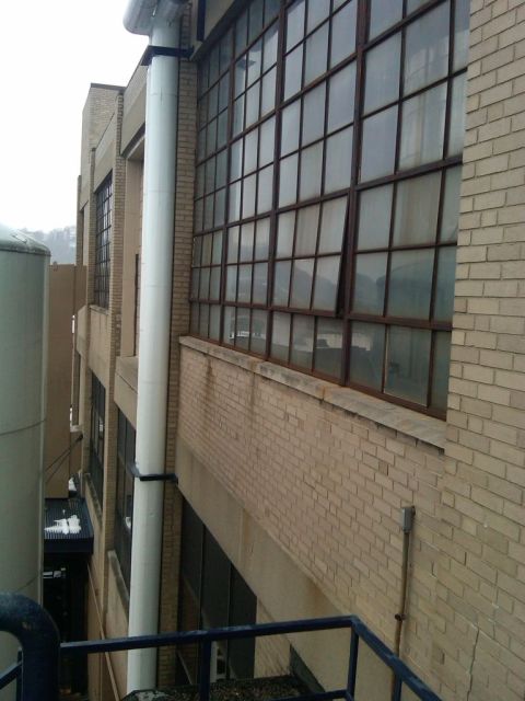 Sam Adams Brewery Factory Windows Before Installation