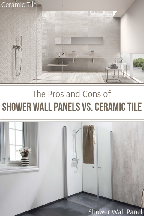 The Pros and Cons of Shower wall panels vs ceramic tile | Innovate Building Solutions | #CeramicTile #ShowerwallPanels #WallPanels #BathroomRemodelingonabudget