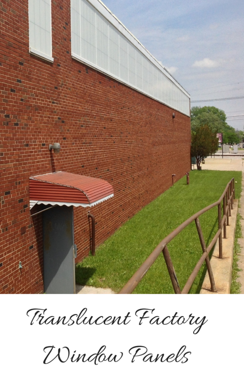 Translucent Factory Window Panels