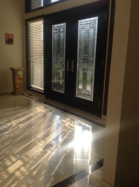 Fiberglass french doors in a Pepper Pike Ohio home
