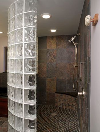 Small corner shower enclosure, curved & stand up corner shower enclosures  Cleveland, Columbus, Cincinnati Ohio