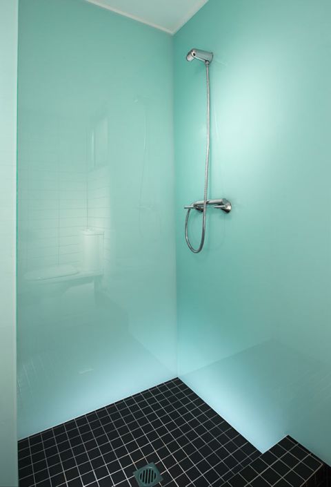 high gloss shower
