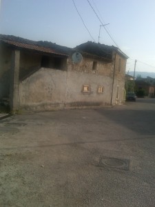 Old Italian Home with a Satellite Dish 