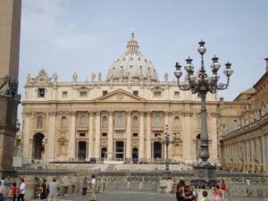 St. Peters Church in Rome Italy 