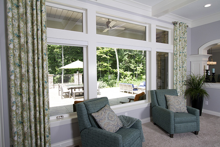 Question 8 picture window and transoms for backyard views Cleveland Ohio | Innovate Building Solutions #Windows #VinylWindows #ClevelandWindows