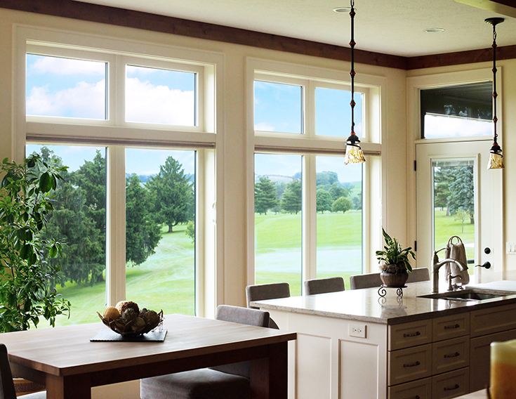 Advantage 2 - casement window in a kitchen for better views cleveland