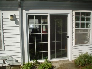 After - Sliding Patio Door for better views & improved energy efficiency