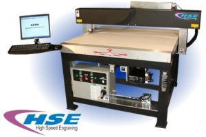 Laser etching machine for glass blocks